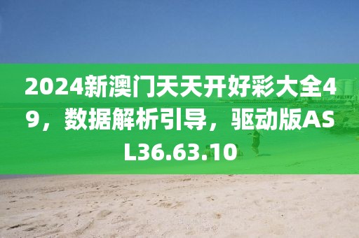 2024新澳门天天开好彩大全49，数据解析引导，驱动版ASL36.63.10