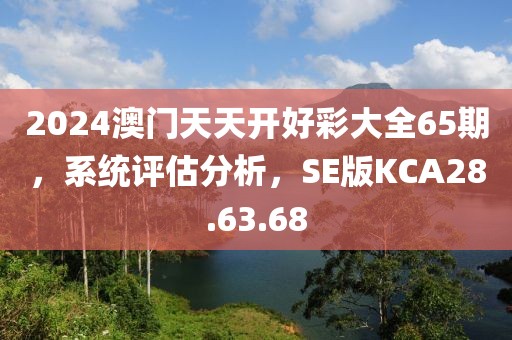 2024澳门天天开好彩大全65期，系统评估分析，SE版KCA28.63.68