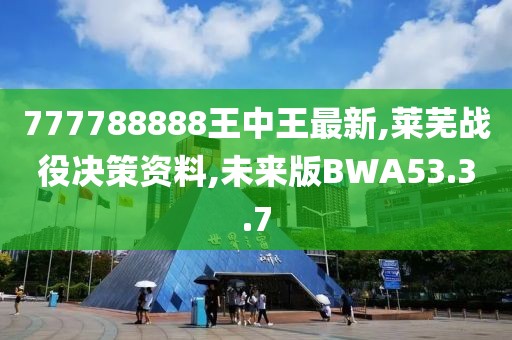 777788888王中王最新,莱芜战役决策资料,未来版BWA53.3.7