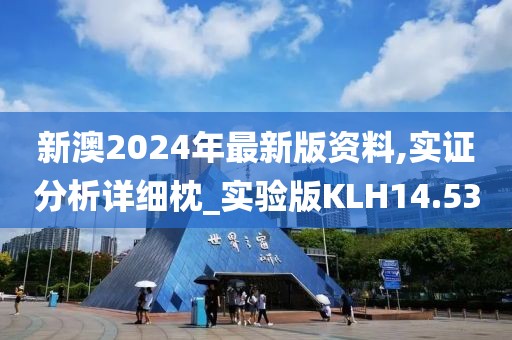 新澳2024年最新版资料,实证分析详细枕_实验版KLH14.53