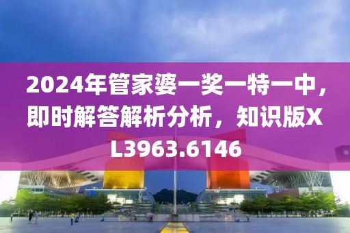 2024年管家婆一奖一特一中，即时解答解析分析，知识版XL3963.6146