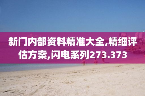 新门内部资料精准大全,精细评估方案,闪电系列273.373