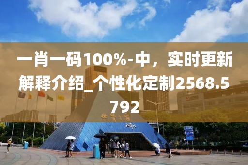 一肖一码100%-中，实时更新解释介绍_个性化定制2568.5792