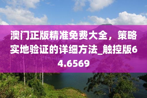 澳门正版精准免费大全，策略实地验证的详细方法_触控版64.6569