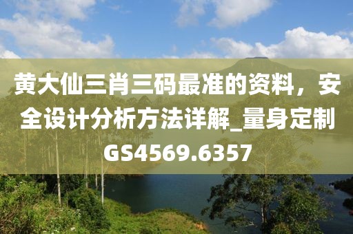 黄大仙三肖三码最准的资料，安全设计分析方法详解_量身定制GS4569.6357