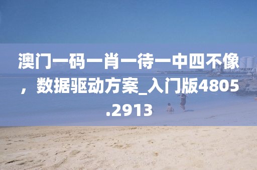 澳门一码一肖一待一中四不像，数据驱动方案_入门版4805.2913