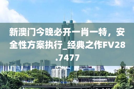 新澳门今晚必开一肖一特，安全性方案执行_经典之作FV28.7477