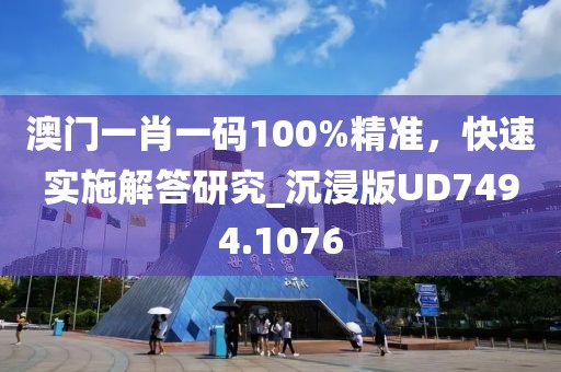 澳门一肖一码100%精准，快速实施解答研究_沉浸版UD7494.1076