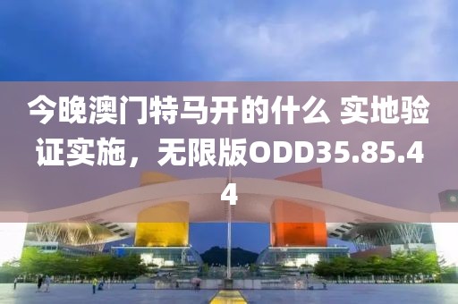 今晚澳门特马开的什么 实地验证实施，无限版ODD35.85.44