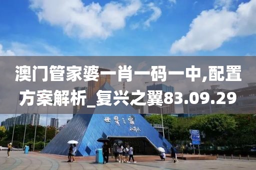 澳门管家婆一肖一码一中,配置方案解析_复兴之翼83.09.29