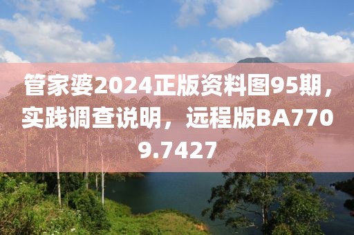 管家婆2024正版资料图95期，实践调查说明，远程版BA7709.7427