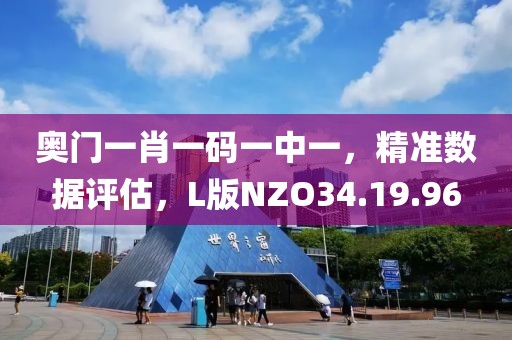 奥门一肖一码一中一，精准数据评估，L版NZO34.19.96