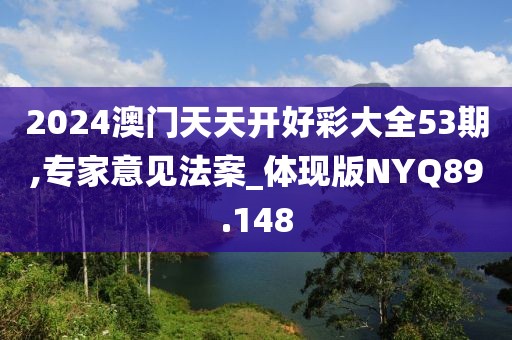 2024澳门天天开好彩大全53期,专家意见法案_体现版NYQ89.148